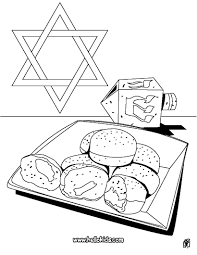 Hanukkah Doughnuts Filled With Jam Free Online Coloring Coloring Pages Bubble Guppies Coloring Pages