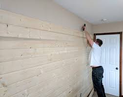 Learn how to install wood planks around a corner. How To Build A Wood Plank Accent Wall Easy Diy Tutorial