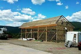 They are often called bardominiums, shouses, shed house, and metal barn homes. Agricultural Buildings And Barns Gem Quality Homes Armstrong Bc