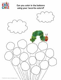 Why not introduce your kids to eric carle with these 10 free printable eric carle coloring pages Eric Carle Printables And Activities Brightly