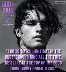 Review/Release Blitz: God of Pain (Legacy of Gods, #2) by Rina Kent