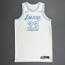 In addition, some teams have released new classic edition uniforms, court designs and more. Lebron James Los Angeles Lakers Christmas Day 20 Game Worn City Edition Jersey Double Double 2nd In Nba History In Christmas Day Points Scored And Games Played Nba Auctions