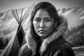 Indian Navajo Squaw Foto & Bild