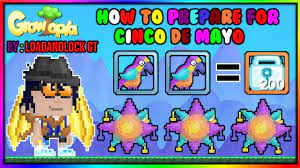 Hello growtopians, may is just around the corner and we have more awesome updates! How To Prepare Cinco De Mayo 2017 Growtopia Youtube