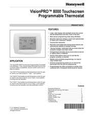Five touch keys appear between the cancel key and the done key at the lower center of the screen when you press the system key on this thermostat. Honeywell Visionpro Th8110 Manuals Manualslib