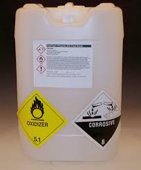 This means that you will hydrogen peroxide (food grade) has a concentration of 35%. Hydrogen Peroxide 35 Food Grade 5 Gallon Pail