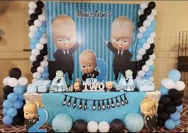 2nd Birthday Birthday Theme Ideas For Baby Boy Pin By Pricillaa Regalado On Boss Baby Birthday Baby Boy 1st Birthday Party Baby Birthday Party Boss Birthday