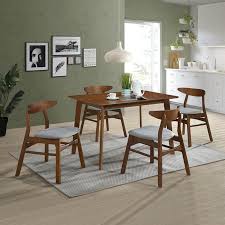 Each leaf is 22.75 inches wide, making a medium table width of 94.5 inches when both leaves are used. Customer Favorite Seville Mid Century Modern Dining Table 63 Inch Walnut Accuweather Shop