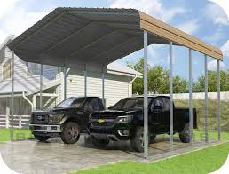 A wide variety of carport kits options are available to you, such as plastic type. Versatube 20x20x12 Classic Steel Carport Kit Cm020200120