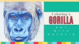 This color matching game for toddlers, preschoolers, kindergarteners, and grade 1 students helps children match colors and colors words while having fun spinning the color wheel! Awesome Gorilla Coloring Page With Video Tutorial Kids Activities Blog