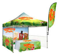 Custom Canopy Tents 10x10ft | Lush Banners