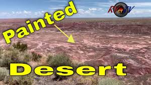Arizona topographic map isolated 3d render and image composing: Petrified Forest National Park Painted Desert Arizona 2019 Youtube