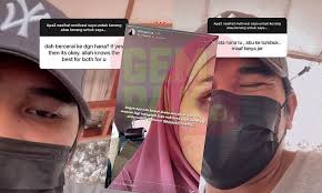 Pu abu (kanan) menceraikan isterinya yang hamil tujuh bulan (kiri) dan berkahwin dengan janda. Nafi Tumbuk Mata Hana Azraa Pu Abu Akui Kini Dalam Proses Bercerai Mykmu Net