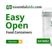 Easy Open Clear Food Containers - Set of 3