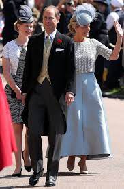 Prince edward on his christening day with his mother and brother prince andrew; Prince Edward S Cat Tie Was The Secret Star Of The Royal Wedding