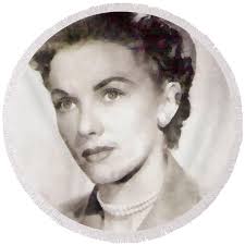 Phyllis Coates, Actress Metal Print by Esoterica Art Agency