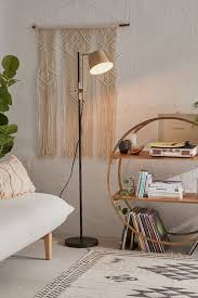 Irwin Industrial Floor Lamp Floor Lamp With Shelves Industrial Floor Lamps Lamps Living Room