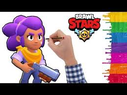 Shelly Karakteri Nasil Cizilir Brawl Stars Cizimi Youtube 2020 Cizim Youtube