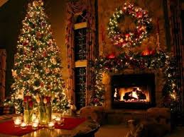 Pin By Juju On Christmas Christmas Desktop Beautiful Christmas Trees Christmas Fireplace