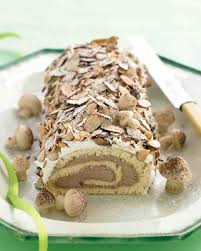 Chocolate And Nut Yule Log Recipe Recipe Yule Log Recipe Chocolate Hazelnut Frosting Recipes