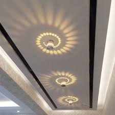 Produces A Beautiful 360 Degrees Light Effect On Walls Suit For Home Bar Porch Cafe Indoor A Modern Led Ceiling Lights Modern Ceiling False Ceiling Design
