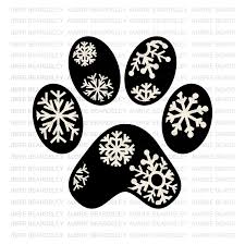 Download Paw Print Svg Snowflake Svg Dog Paw Cat Paw Tumbler Png Etsy Paw Print Frosty Paws Cat Paws