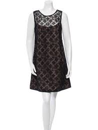Louis Vuitton Monogram Lace Mini Dress Mini Dress Mini Shift Dress Lace Mini Dress