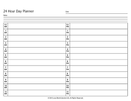 8 Best Images Of 24 Hour Calendar Printable 24 Hour Schedule Template Excel 24 Hour Dail Day Planner Template Daily Planner Template Daily Schedule Template
