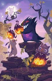 Best Halloween Pokémon Art images. #halloween #pokemon | Arte pokemon,  Anime halloween, Pokemon halloween