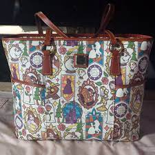 Disney Dooney Bourke Beauty The Beast Tote 2016 Shop Parks App Exclusive Disney Dooney Dooney Dooney Bourke