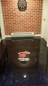 Miami Heat Metallic Flooring Perrysburg Ohio Metal Floor Miami Heat Perrysburg Ohio