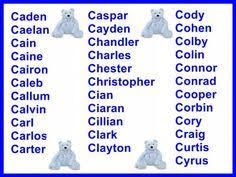 Boys Names That Start With C Google Search Boy Names Cool Baby Names Baby Boy Names