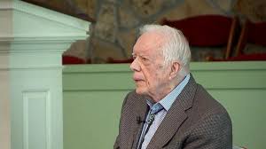 We join in wishing the former president a speedy and full recovery. President Jimmy Carter Said A Prayer And Is At Ease With Death During Church Service Abc News