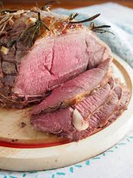 Roast Lamb With Garlic And Rosemary Caroline S Cooking