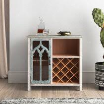 36.5'' h x 41.5'' l x 20'' d Liquor Bar Cabinets Wayfair