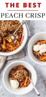 This yummy cobbler uses canned instead of fresh peaches, and there 's nary a difference. Peach Crisp Kim S Cravings