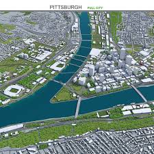 Pittsburgh City Pennsylvania 3d Model 30km Editable 3d Model Of A House 3d 3dmodel 3ddesign 3dscene Vr Ar Area B In 2020 Pittsburgh City Portsmouth City City