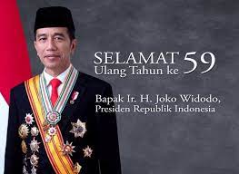Semoga juga bapak senantiasa di bawah petunjuk dan bimbingan allah yang maha agung, cuit mahfud. Selamat Ulang Tahun Ke 59 Presiden Jokowi Sulawesion Com