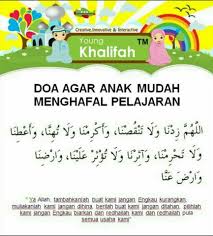 Doa Ank Mudah Menghafal Pelajaran Doa Motivasi Kekuatan Doa