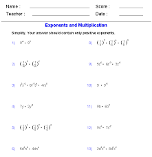 Also applies multiplication (adding exponents), the power of a power rule (multiplying exponents), dividing exponents (subtracting exponents). 34 Negative Exponents Worksheet Answers Worksheet Project List