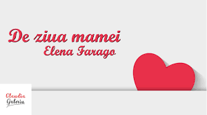 De dragul tău pământul de ghiocei e plin şi vin cocori în zare şi cerul e senin. De Ziua Mamei De Elena Farago Poezii Emotionante Pentru Mama Poezii De 8 Martie Pentru Mama Youtube