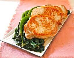 Immerse pork loin in brine making sure loin is completely covered. Asian Brined Pork Chops With Gai Lan Brined Pork Chops Pork Recipes Pork Chops