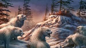 If you see some hd wolf backgrounds you'd like to use, just click on the image to download to your desktop or mobile devices. Eskimos Hiding From The White Wolves Wallpaper Nature And Landscape Wallpaper Better