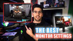 Best Monitor Color Settings Asus Mg248q Optimized For Pc Gaming Youtube
