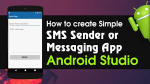 Articles directly about a specific app are allowed. Android Studio Tutorial How To Create Simple Sms Sender Or Messaging App Youtube