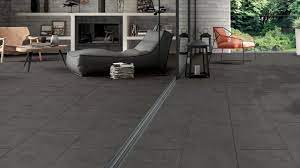Natural stones such as limestone, travertine and indian sandstone vary in colour and finish and are a great way to add shade and texture to your patio. Black Slate Paving Slabs The Need For Modern Contemporary Darker Patio Royale Stones Garden Paving Slabs Patio Slabs