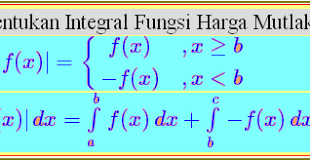 More images for integral tentu bentuk akar » Menentukan Integral Fungsi Harga Mutlak Konsep Matematika Koma