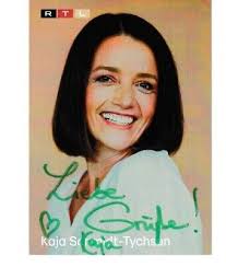 RTL Autogrammkarte Kaja Schmidt-Tychsen AWZ Alles was zählt ARD ZDF NDR