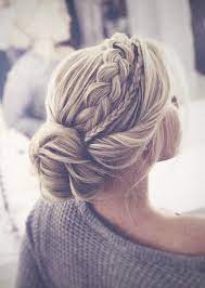 Romantic Bridal Hair Updo Inspiration My Sweet Engagement Braided Hairstyles For Wedding Hair Styles Braided Hairstyles Updo