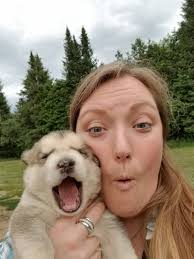 Nothing like a puppy to lighten the mood in the #ER.